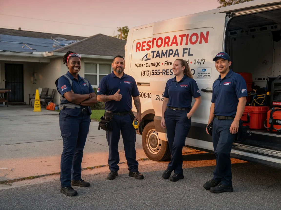 Water Damage Restoration company in Hamel, IL
